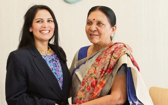 Uk To Set Up Trade Centre In Ahmedabad Priti Patel